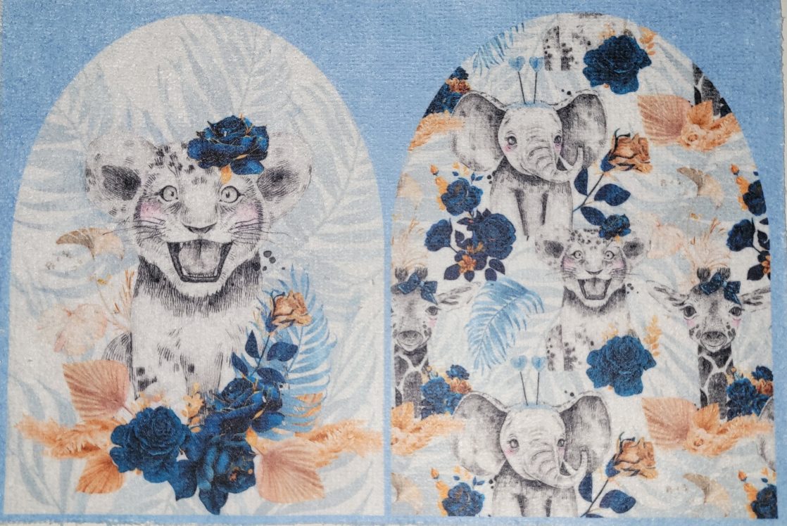 tigre bleu